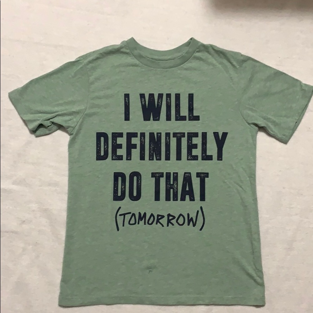 The Children’s Place Medium Size Slogan Boys Shirt